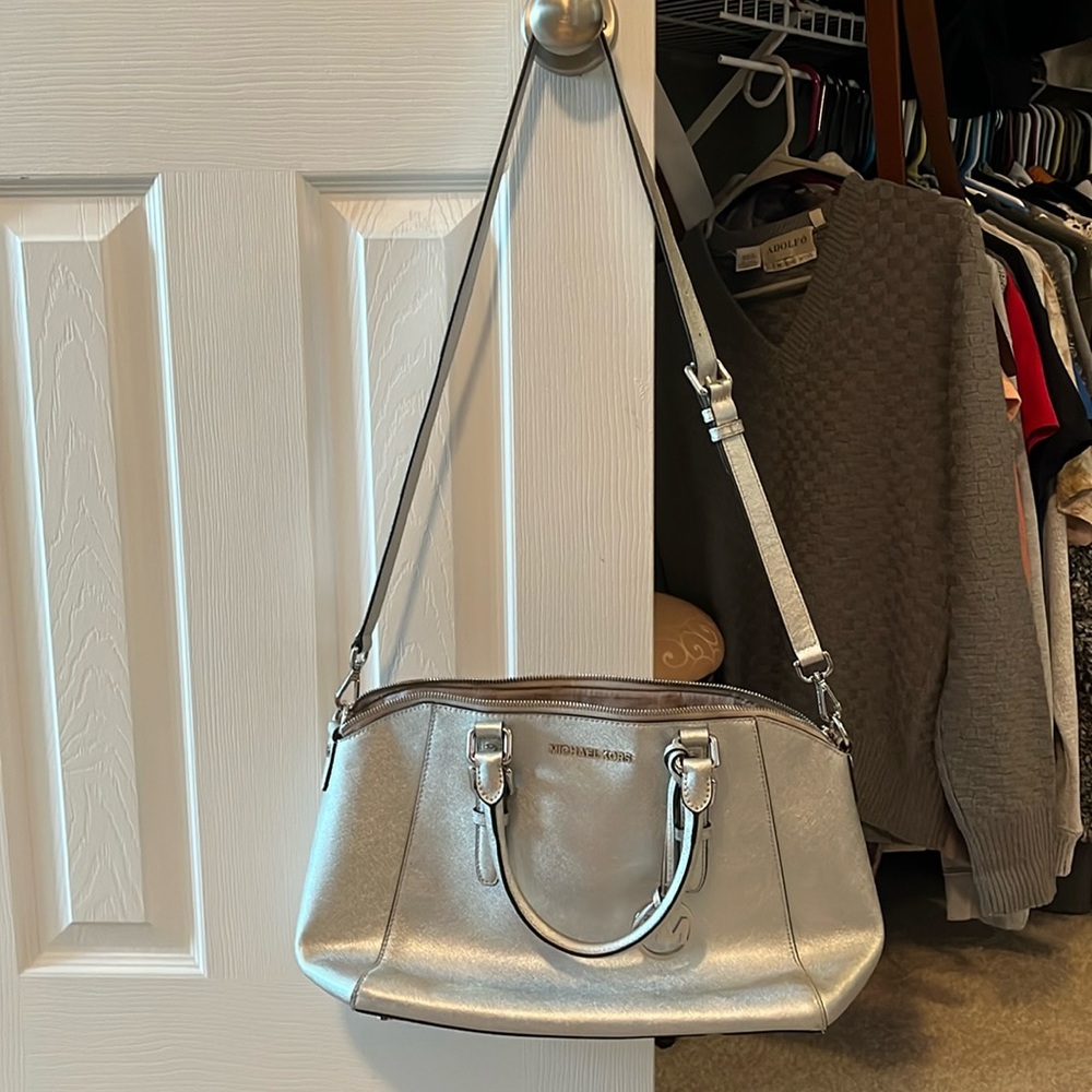 MK bag silver